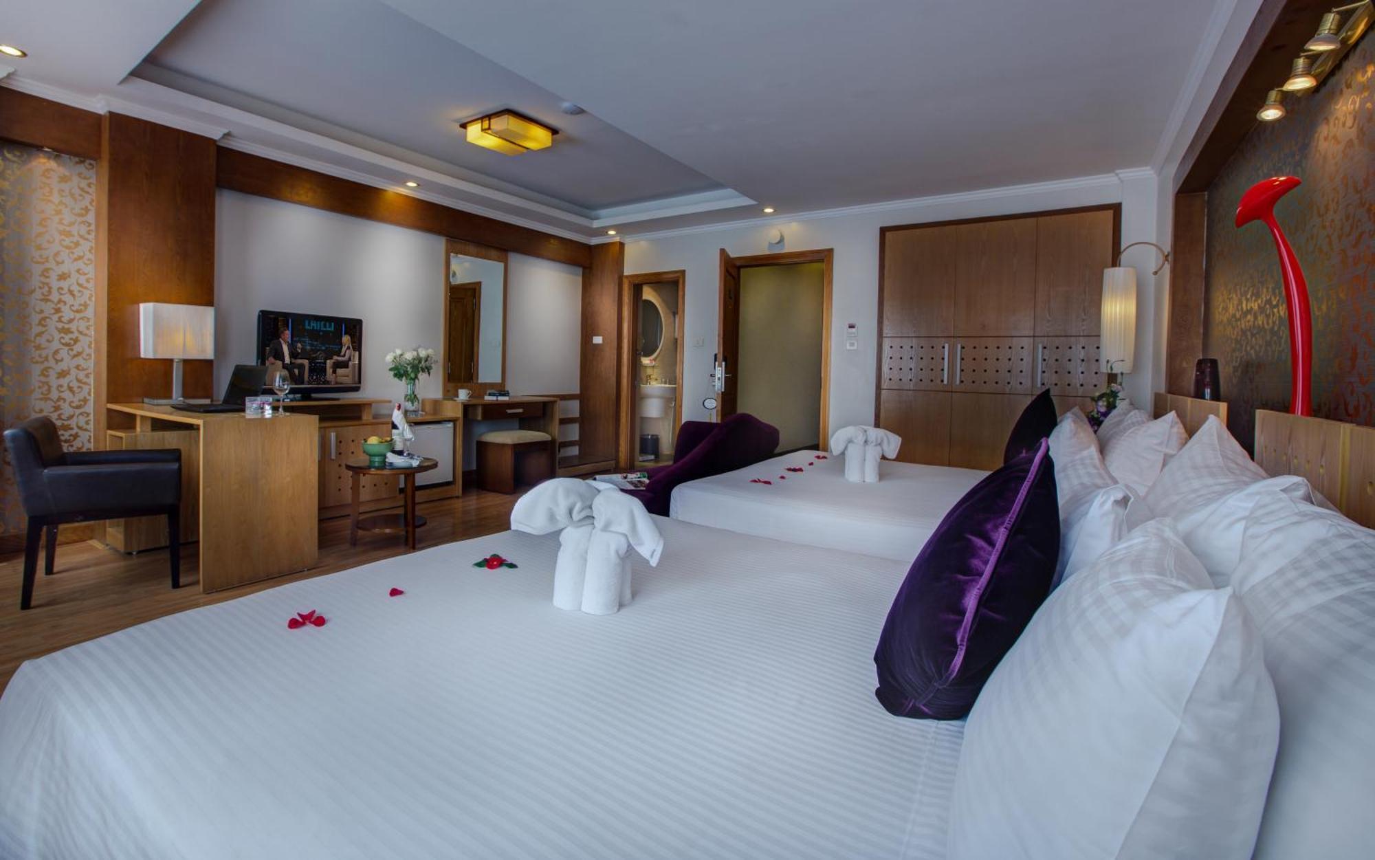 Eliana Ruby Hotel & Travel Hanoi Szoba fotó