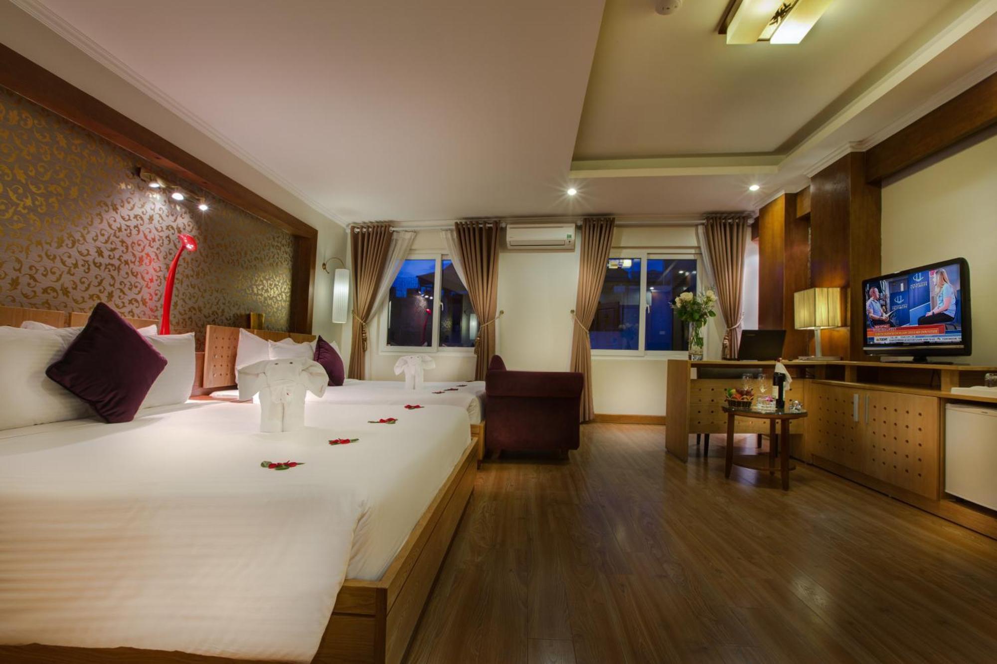 Eliana Ruby Hotel & Travel Hanoi Szoba fotó